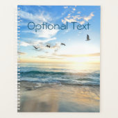 Morning Beach Seagulls Planner (Voorkant)