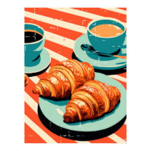 Morning Bliss: Croissants en koffie