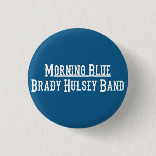 Morning Blue-knop Ronde Button 3,2 Cm
