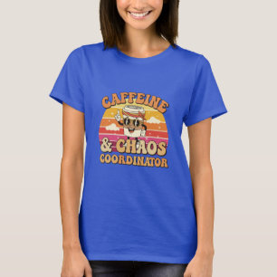 Morning Brew Cafeïne & Chaos Coordinator t-shirt