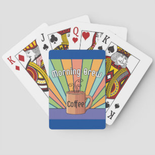Morning Brew Coffee Pokerkaarten