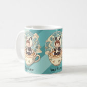 Morning Brew Kawaii Panda Mug (Devant gauche)