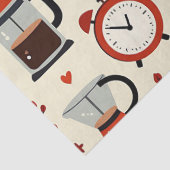 Morning Brew: Rise & Shine Koffietispapier Tissuepapier (Detail)