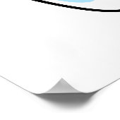 Morning Broo Funny Ghost Coffee Pun Poster (Hoek)