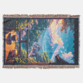 Morning Calm over Fuji Deken (Voorkant)