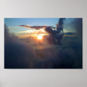 Morning cloud surfing poster (Voorkant)