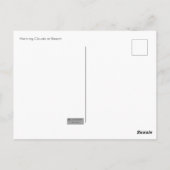 Morning Clouds in het Briefkaart van de Beach (Achterkant)