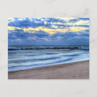Morning Clouds in het Briefkaart van de Beach
