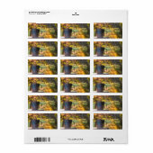 Morning Coffee-Adresetiketten Etiket (Full Sheet)