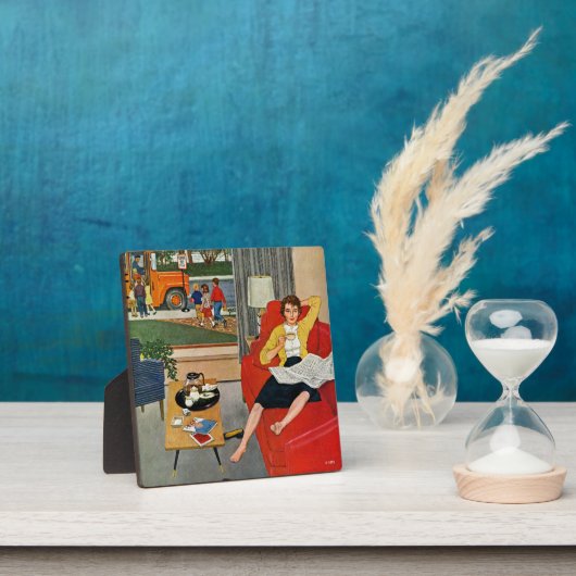 Morning Coffee Break Fotoplaat (Insitu)