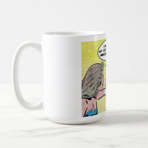 Morning Coffee Drinkers Funny Comic Strip Koffiemok