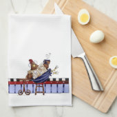 Morning Coffee - Keukenhanddoek (Quarter Fold)