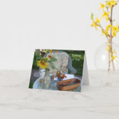 Morning Coffee Note Kaart (Gele Bloem)