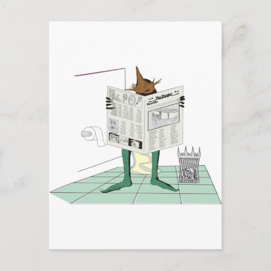 Morning Constitutionele Briefkaart (Voorkant)