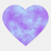 Morning Dew Stormy Heart Sticker (Voorkant)