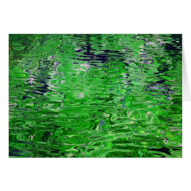 Morning Dew: Vloeibare dromen.  Abstracte digitale (Voorkant Horizontaal)