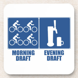 Morning Draft, Evening Draft Bier Onderzetter