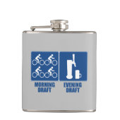 Morning Draft, Evening Draft Heupfles (Voorkant)