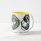 Morning Dragon Fantasy Mok (Voorkant rechts)