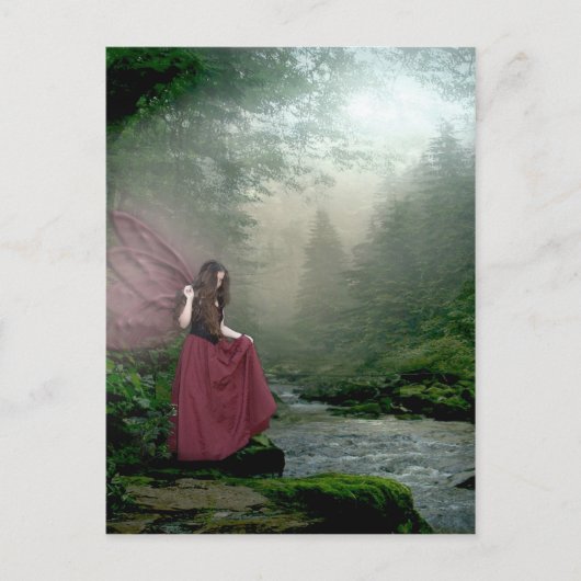 Morning Fairy Briefkaart (Voorkant)