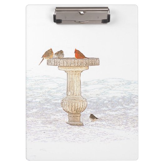 Morning Feeding DigitalArt Klembord (Voorkant)