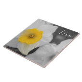 Morning Flower in Love Tegeltje (Zijkant)