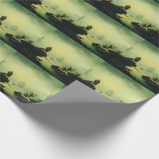 Morning Fog at sea by Joseph Vernet Cadeaupapier (Hoek)