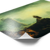 Morning Fog at sea by Joseph Vernet  Foto Afdruk (Hoek)