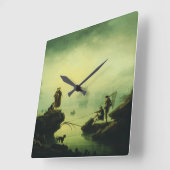 Morning Fog at sea by Joseph Vernet Vierkante Klok (Hoek)