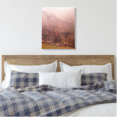 Morning Fog Canvas Afdruk (Insitu (Slaapkamer))