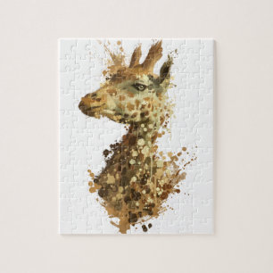 Morning Giraffe Legpuzzel