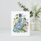 Morning Glories Briefkaart (Staand voorkant)