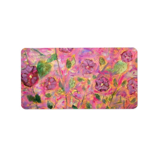 Morning Glories Etiket (Voorkant)