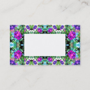 Morning Glories Flowery Visitekaartje