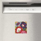 Morning Glories Magnet Magneet (Insitu (Vaatwasser))