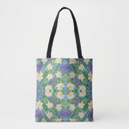 Morning Glorious Floral Canvas tas