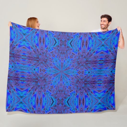 Morning Glory 1 Fleece Deken (In situ)