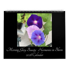 Morning Glory Beauty:  Harmonies in Bloom 2026 Kalender
