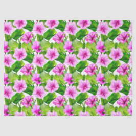 Morning Glory bloemenpatroon Tissuepapier