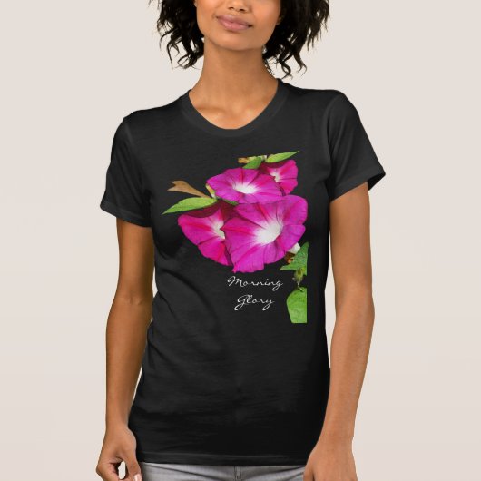 Morning Glory en Heart T-shirt (Voorkant)
