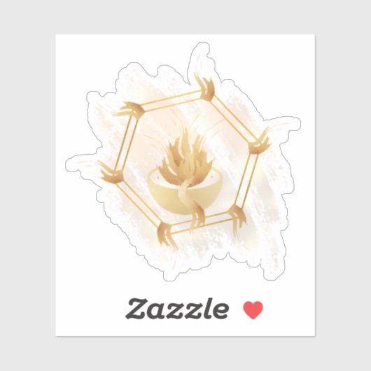 Morning Glory Encr Logo Vinyl Sticker (Vel)