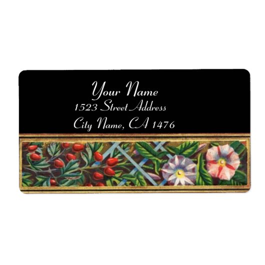 MORNING GLORY ETIKET (Voorkant)