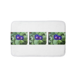 Morning Glory Flower Bath Mat