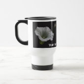 Morning Glory Flower Personalized Reisbeker (Links)