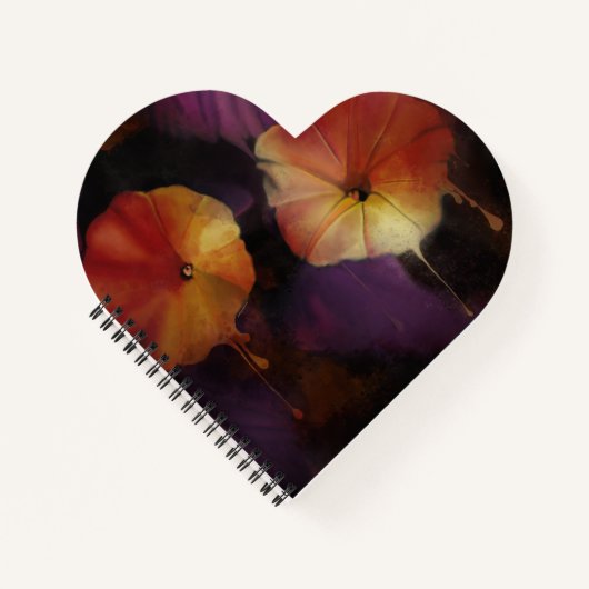 Morning Glory Flowers Notitieboek (Voorkant)