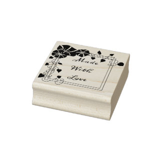 Morning Glory gemaakt met liefde Rubberstempel