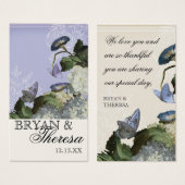 Morning Glory Hydrangea - Favoriser les étiquettes (Devant & derrière)