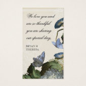 Morning Glory Hydrangea - Favoriser les étiquettes (Dos)