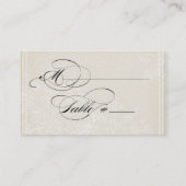 Morning Glory Hydrangea - Kaarten voor het opvange Plaatskaartje (Achterkant)