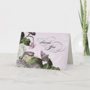 Morning Glory Hydrangea - Merci Cartes de notes